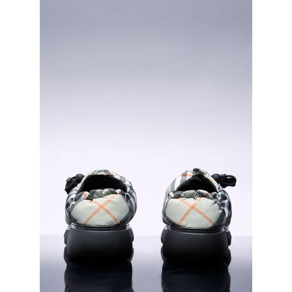 Burberry Men Check Nylon-Blend Pillow Mule - Picture 5 of 7